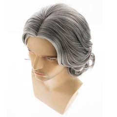 RicHyun wig interior showing breathable cap and adjustable strap for comfort