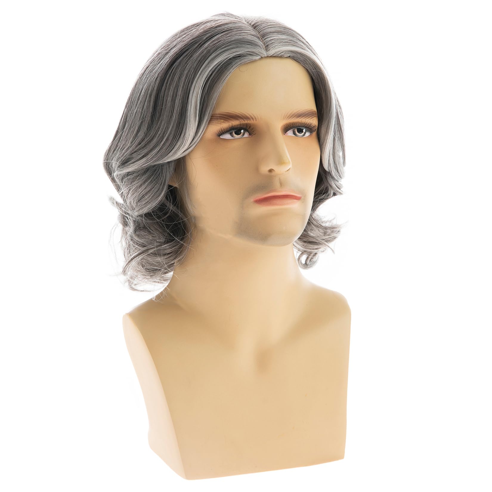 RicHyun close-up of layered wave texture highlighting realistic soft fiber feel