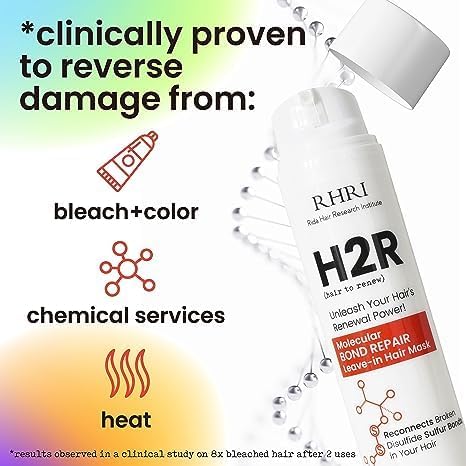 Rida Hair Research Institute serum texture pouring to show lightweight hydration