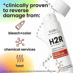 Rida Hair Research Institute serum texture pouring to show lightweight hydration