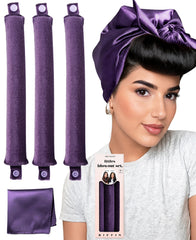 RIFFIN front packaging of Littles velvet overnight rods showing compact travel kit and benefits