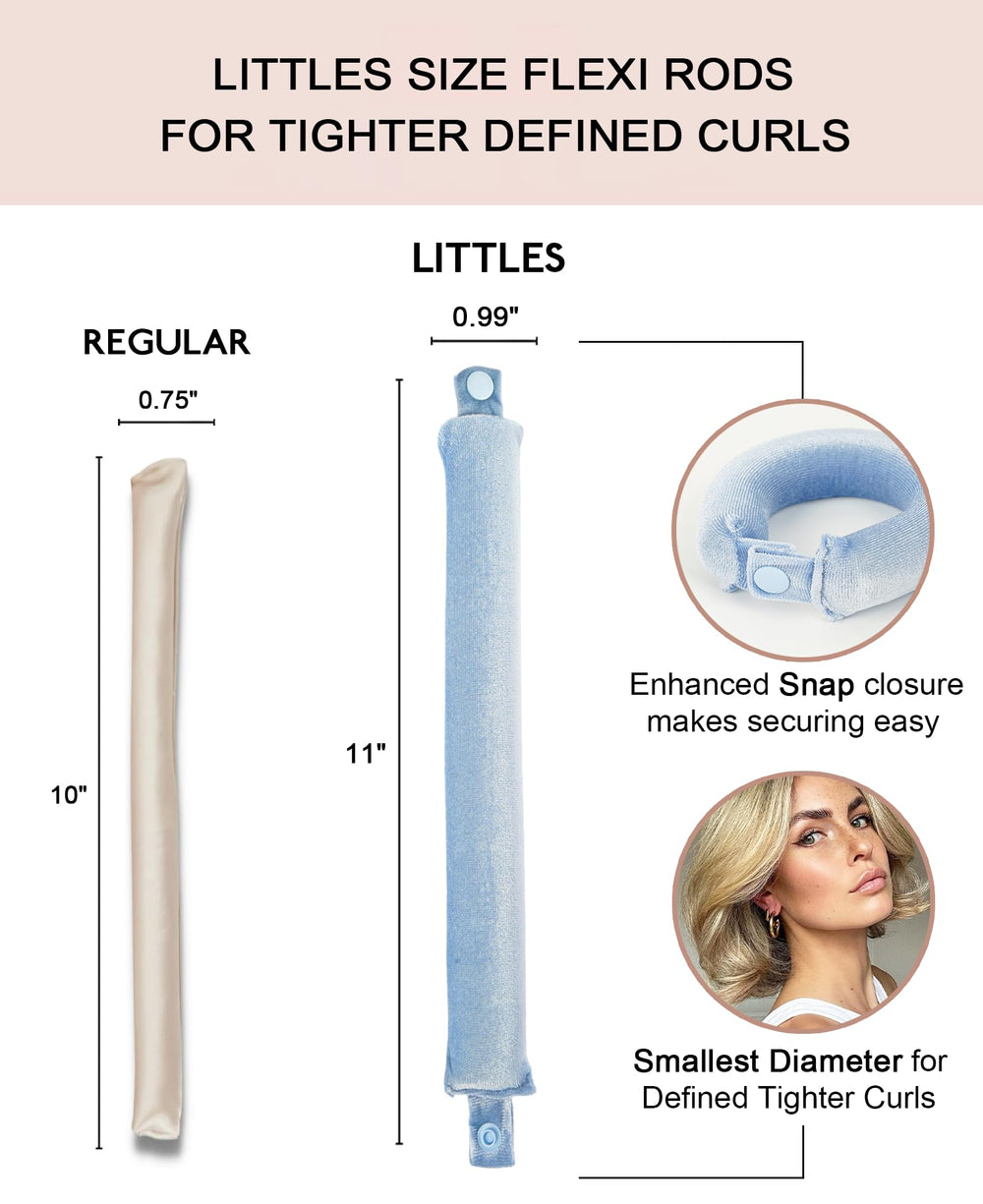 RIFFIN snap closure detail ensuring rods stay fastened during sleep