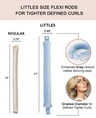 RIFFIN snap closure detail ensuring rods stay fastened during sleep