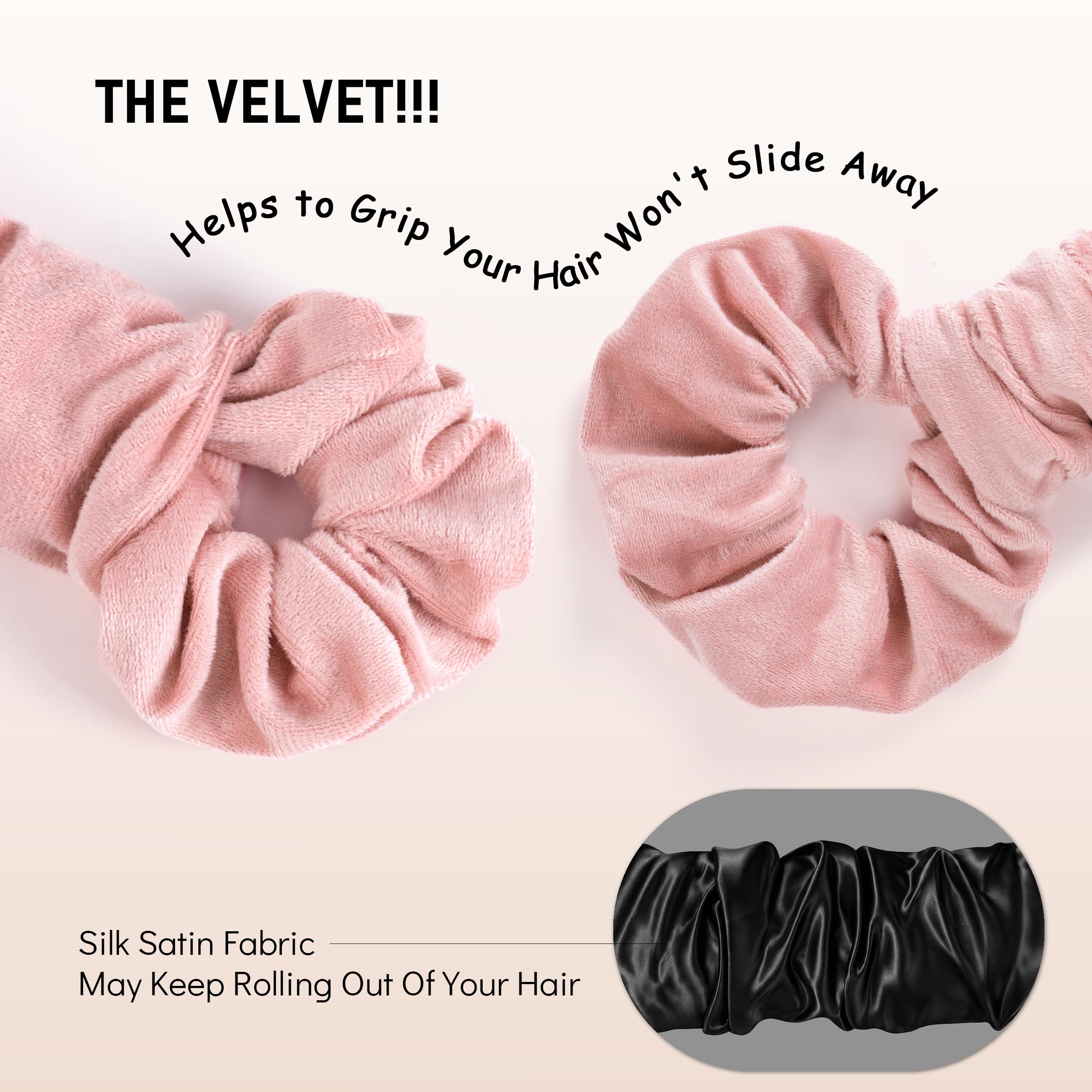RIFFIN demonstration wrapping slightly damp hair for more defined heatless curls