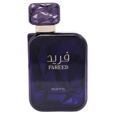 RiiFFS PERFUMS Fareed front bottle showing elegant design and premium appeal