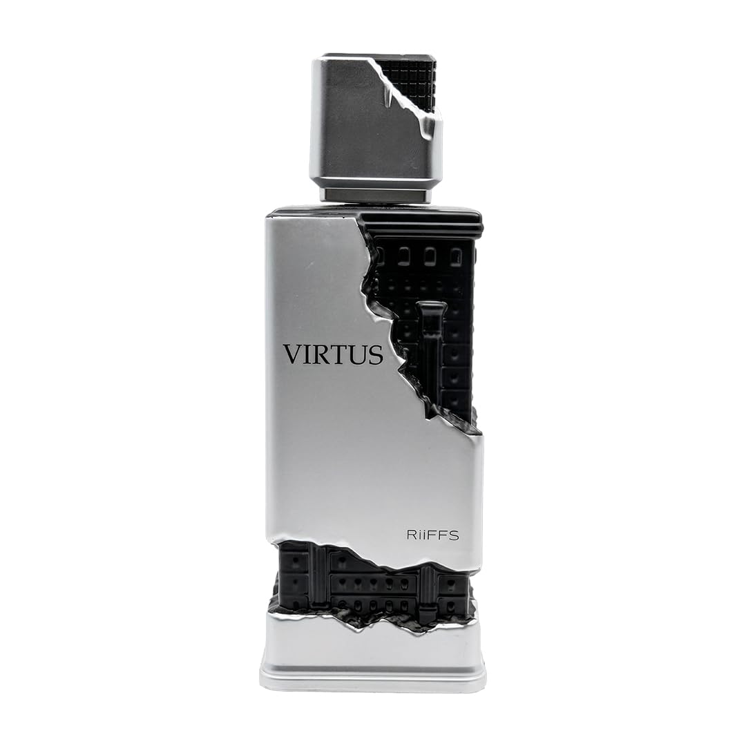 RiiFFS Virtus front bottle view showing elegant packaging and gifting appeal