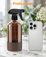 Rionisor close-up of spray nozzle highlighting adjustable mist and leak resistance