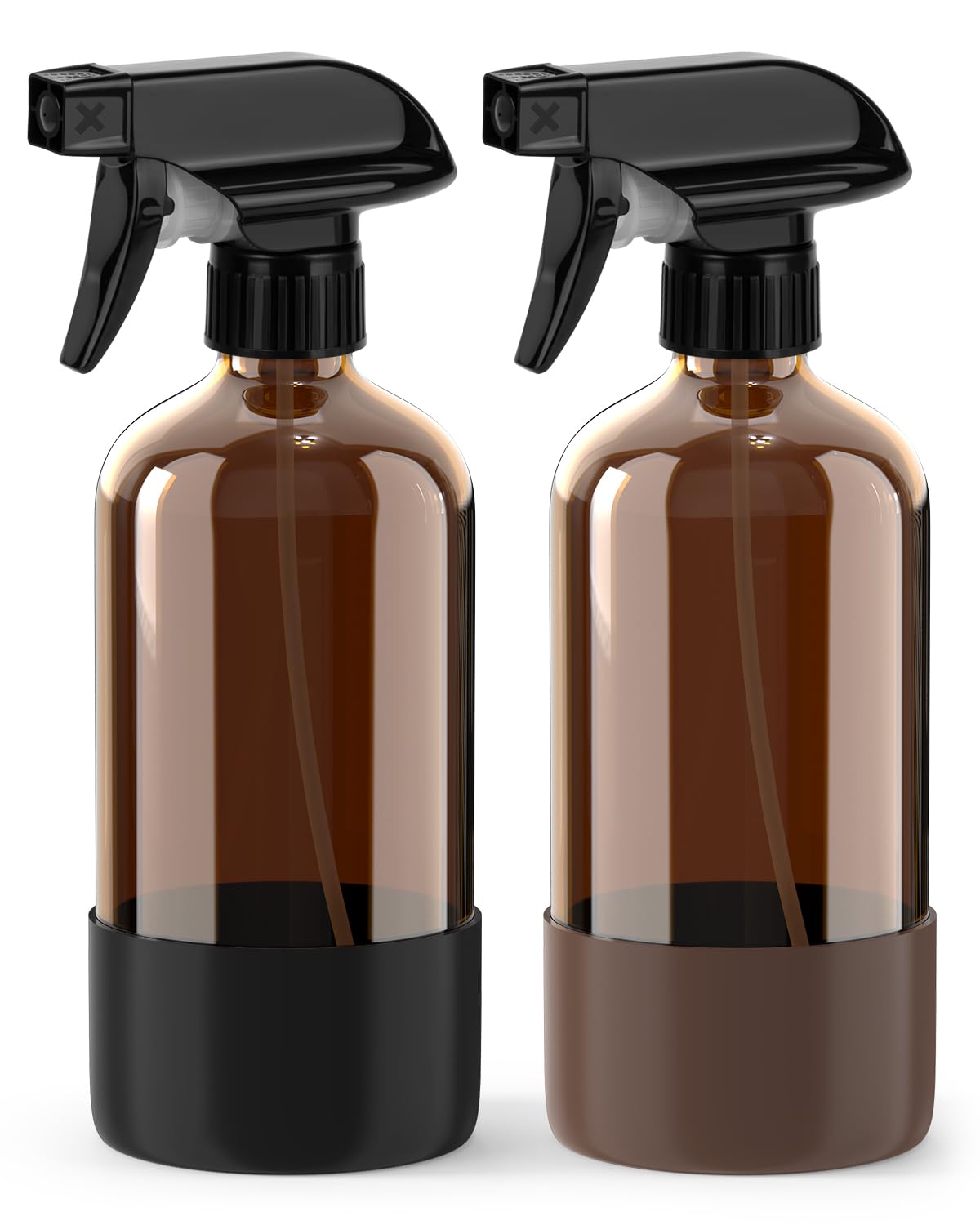 Rionisor amber bottles front packaging showing two 16 oz bottles and benefits