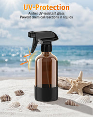 Rionisor silicone sleeve close-up protecting bottle base and providing anti-slip grip