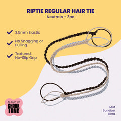 Rip Tie close-up nylon weave texture demonstrating smooth finish and less snagging