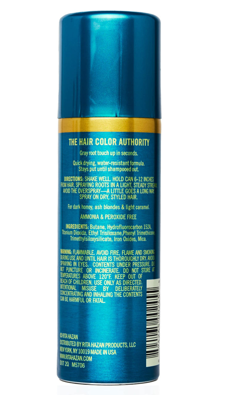 RITA HAZAN nozzle detail highlighting precise application control benefit
