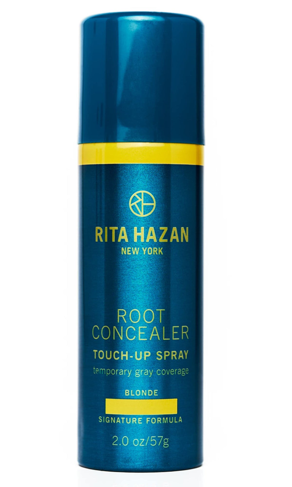 Rita Hazan front packaging showing compact 2 oz spray for travel convenience