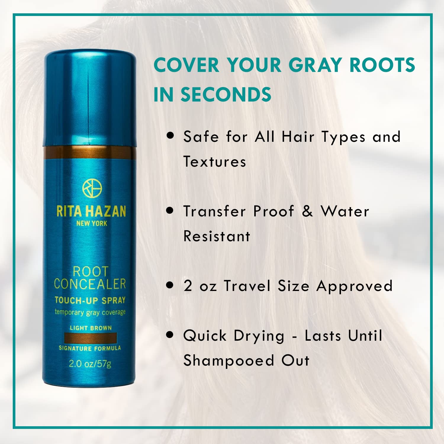 Rita Hazan spray texture close-up highlighting buildable pigment for natural results