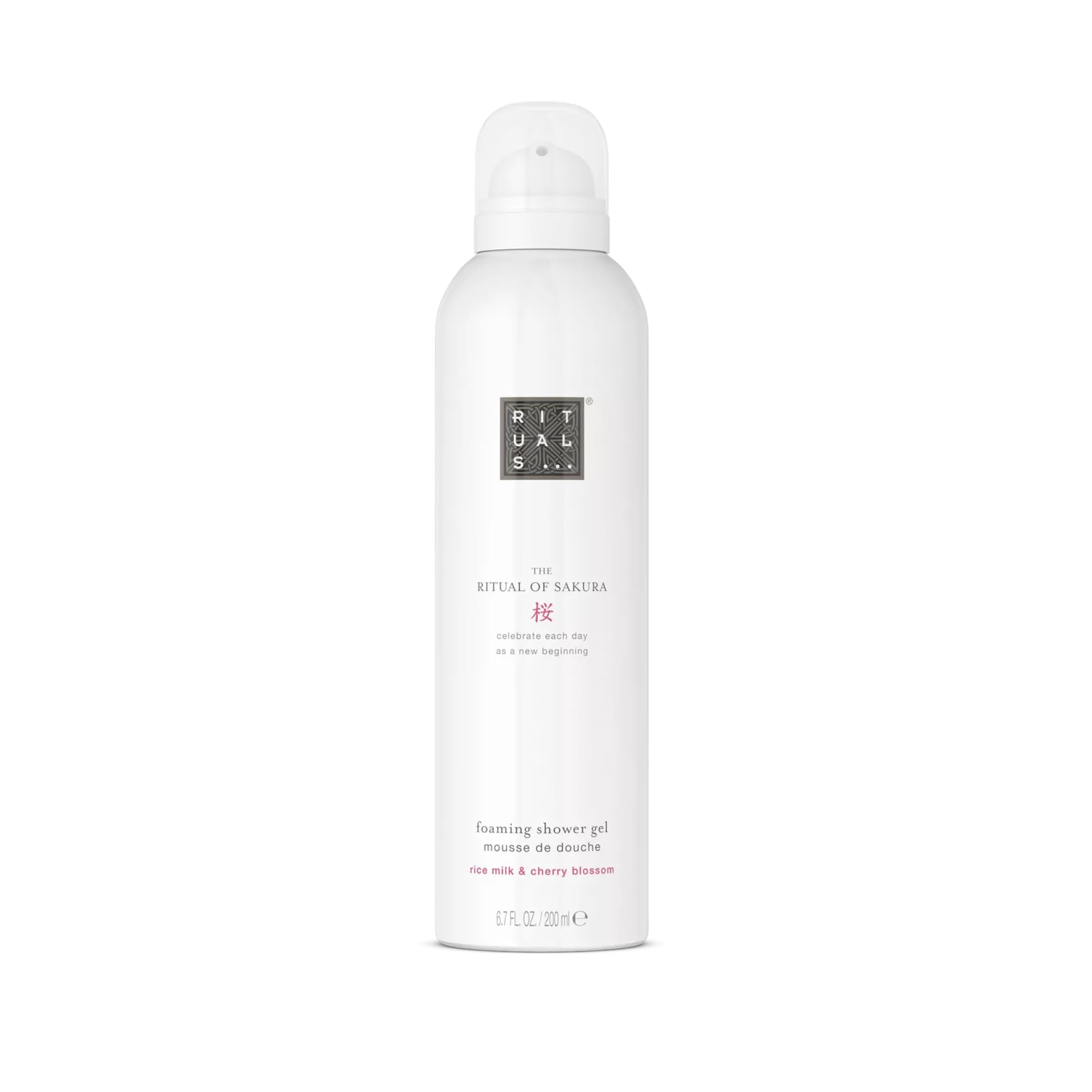 RITUALS front bottle view showing elegant white packaging and product name, adds bathroom style