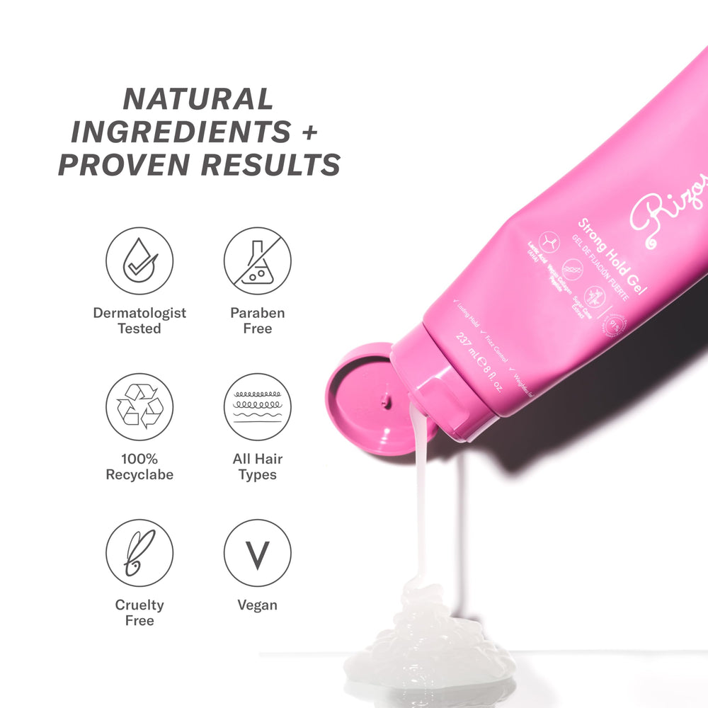 Rizos Curls cap and dispensing detail demonstrating controlled application