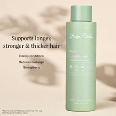 Rizos Curls conditioner in palm demonstrating easy application and detangling