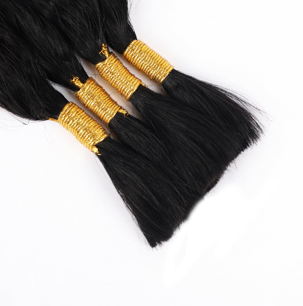 RLHAIR heat-styled braid showing sleek finish and styling versatility benefit