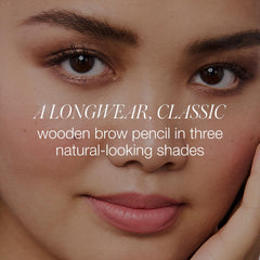 RMS Back2Brow dual-ended spoolie and sharpener for neat grooming