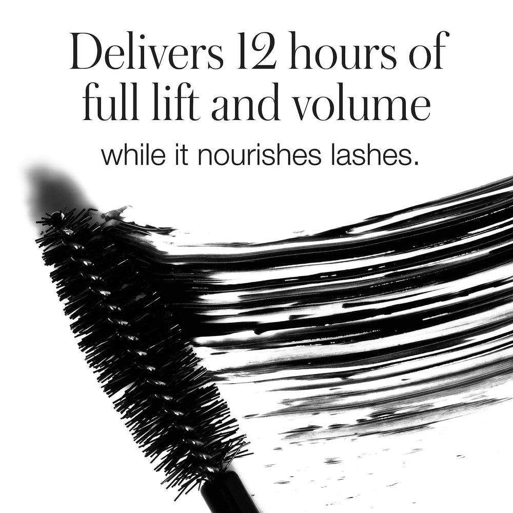 RMS Beauty macro on lashes showing extended length and defined separation