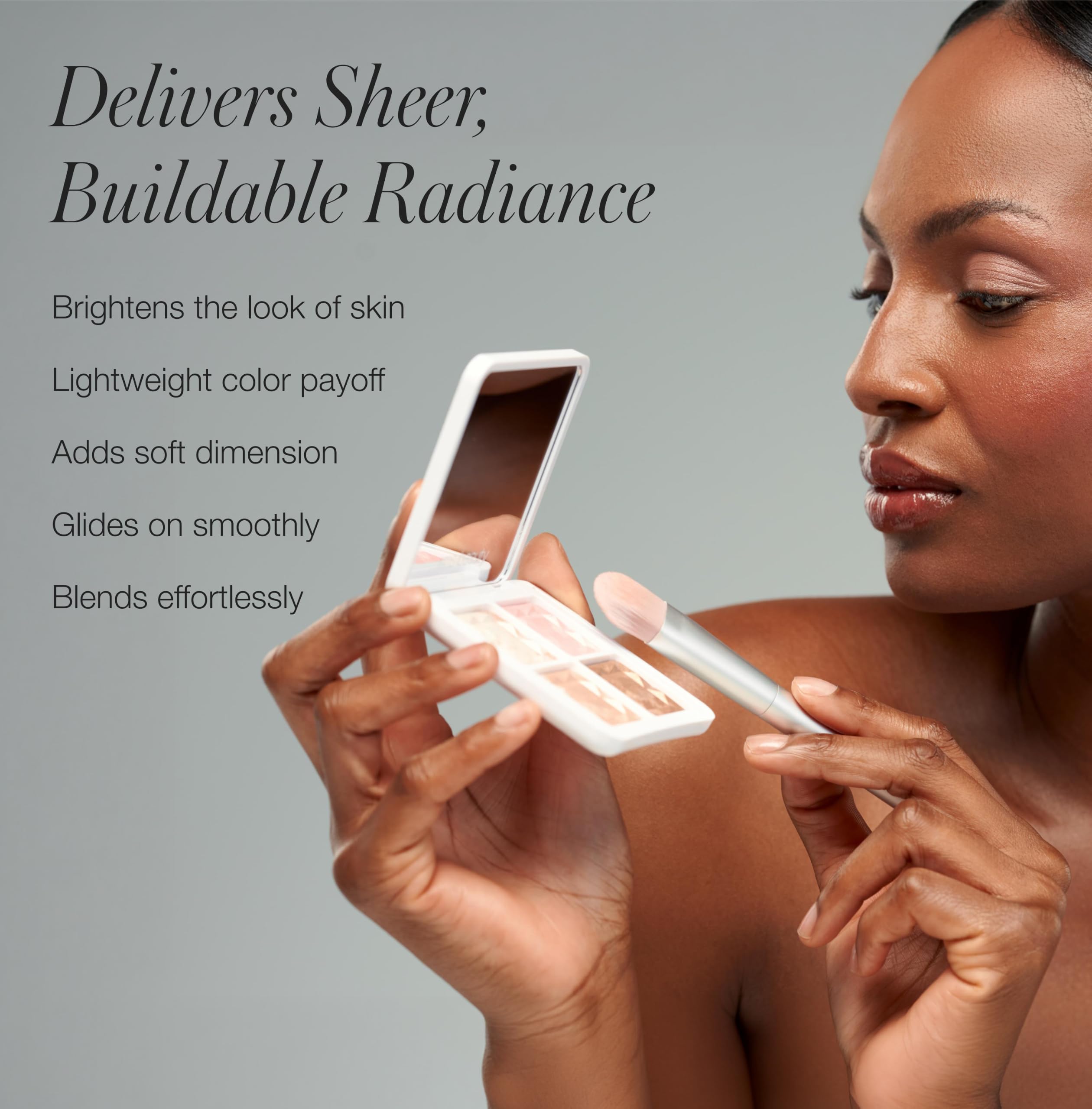 RMS Beauty label close-up showing botanical ingredients and clean formula benefit