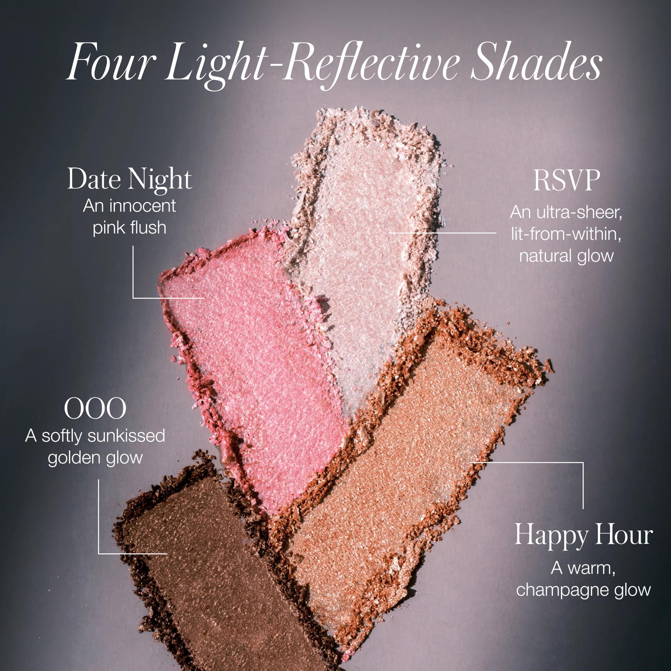 RMS Beauty texture swiped on skin showing gel2powder smooth blend benefit