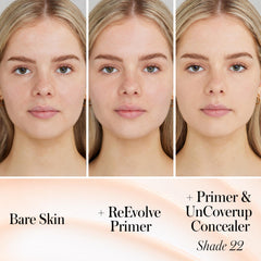 RMS Beauty gel texture on hand swatch showing luminous, hydrating finish