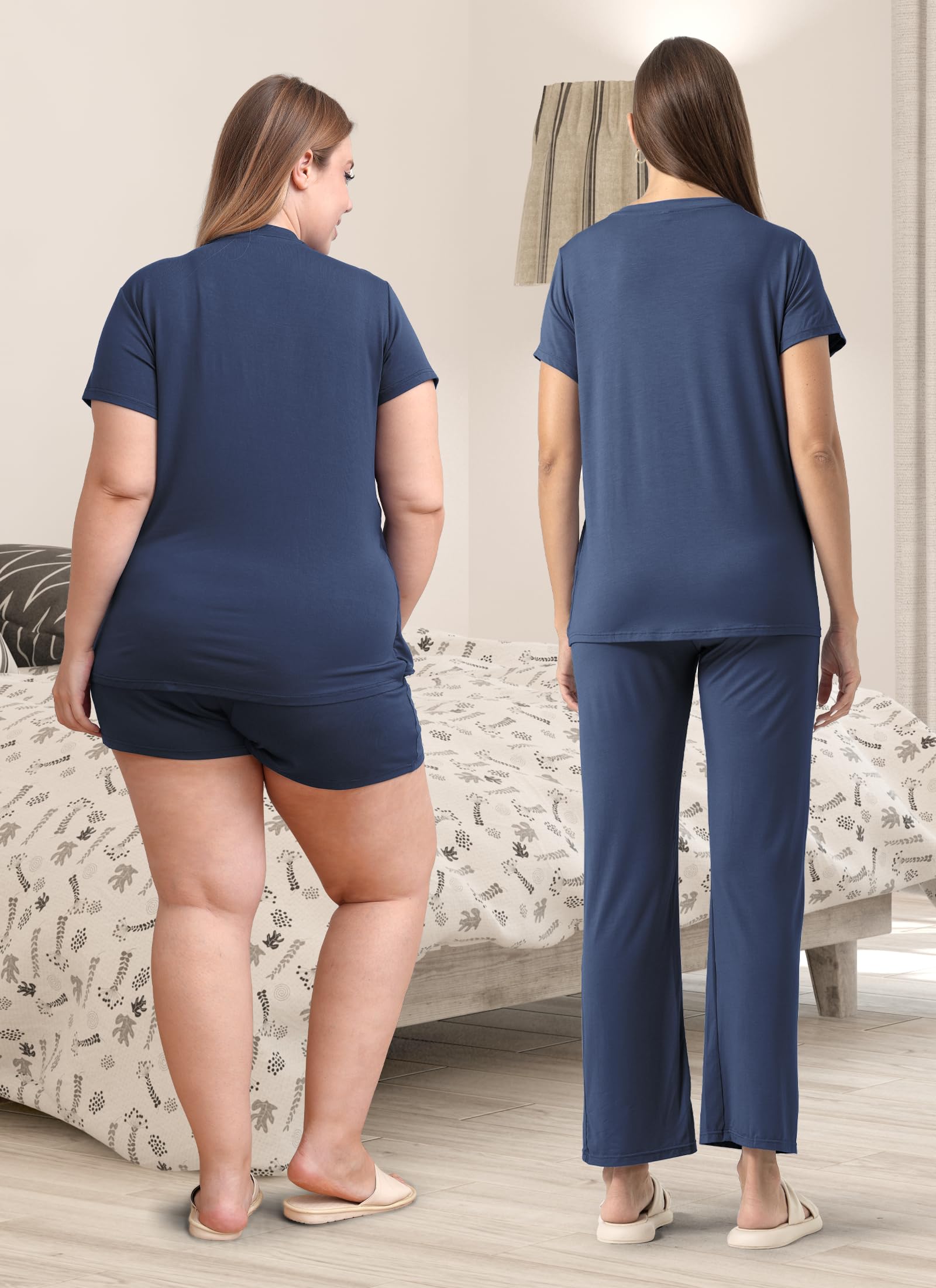 Rnxrbb lifestyle image of mother wearing pajamas for relaxed home comfort