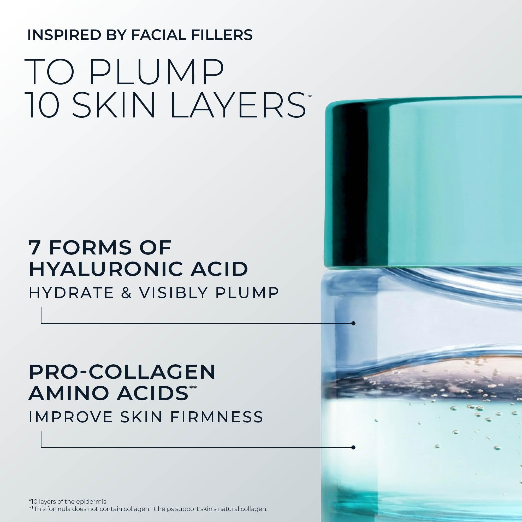 RoC cream applied on face in morning routine for plumper-looking skin