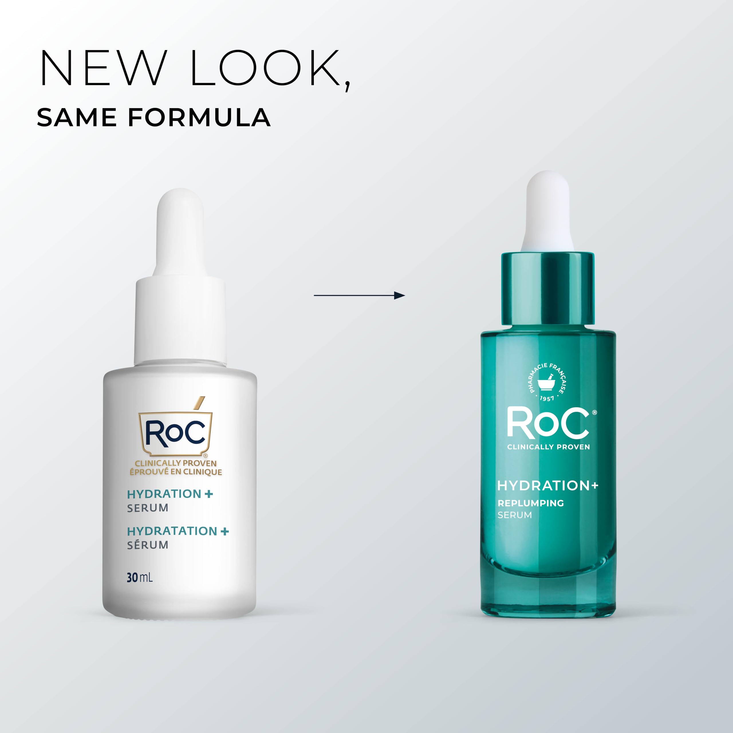 RoC retail box packaging shot emphasizing clinical heritage and product details