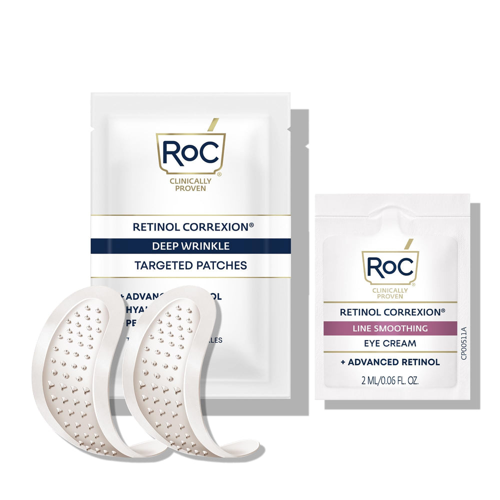 RoC front packaging showing patch box and benefits
