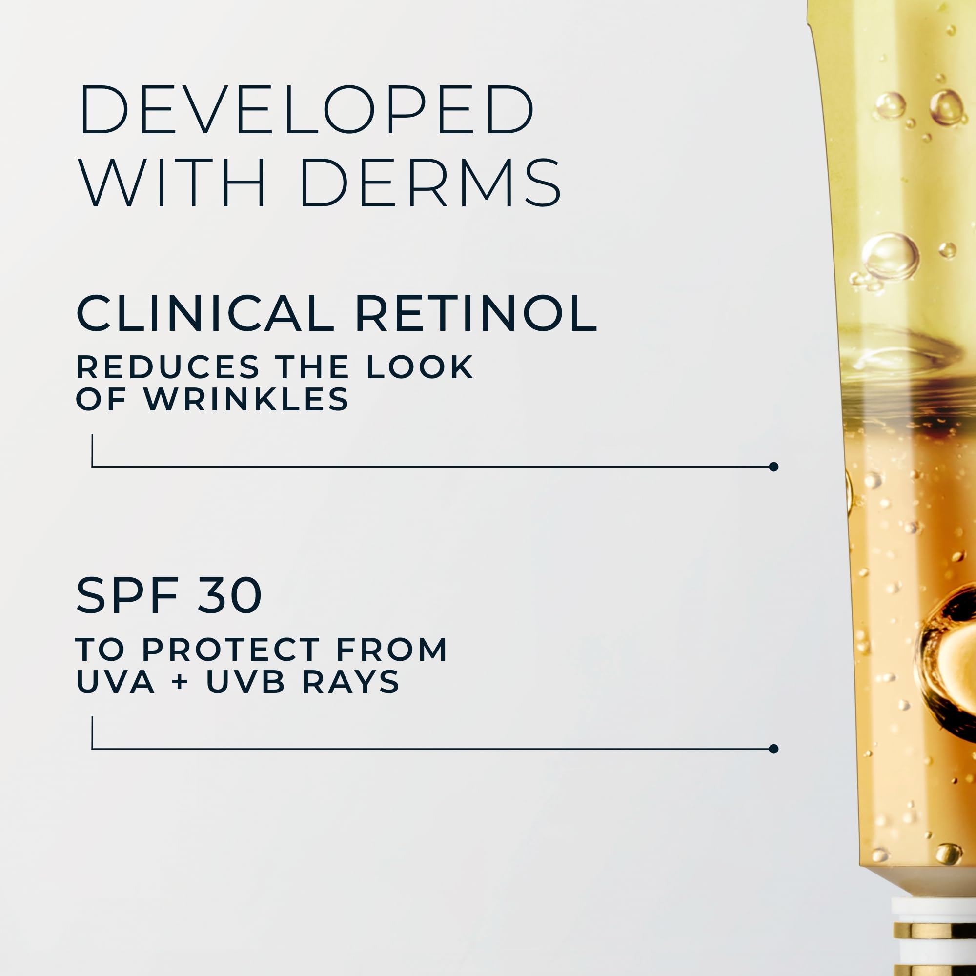 RoC cream on hand illustrating sunscreen coverage and hydration benefit