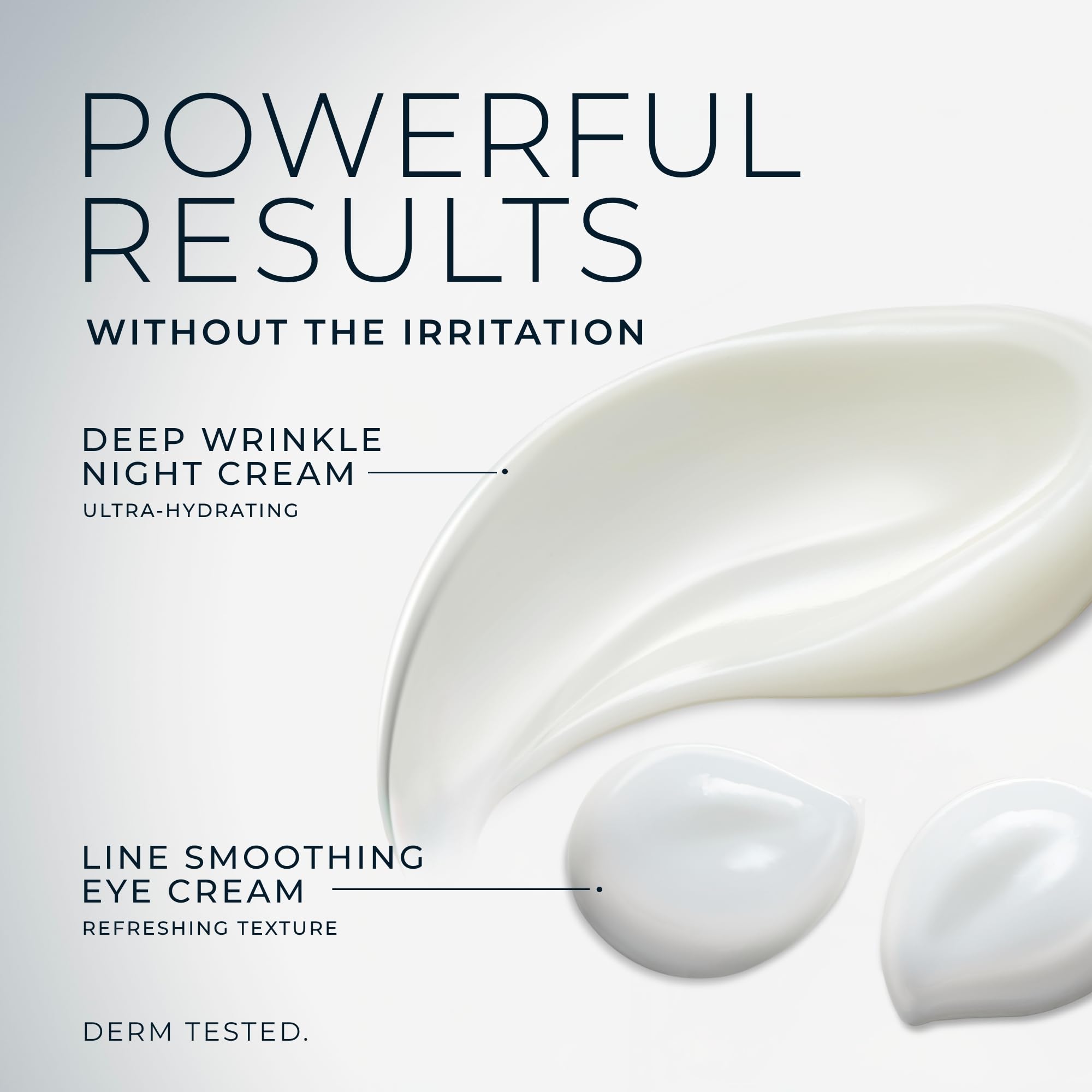 RoC night cream open jar label detail highlighting retinol formulation benefit