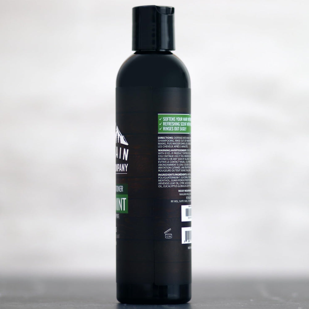 Rocky Mountain Barber Company conditioner texture pouring emphasizes smooth application