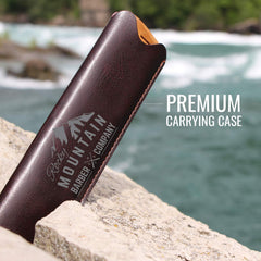 Rocky Mountain Barber Company medium teeth close-up for detangling thicker hair and beards