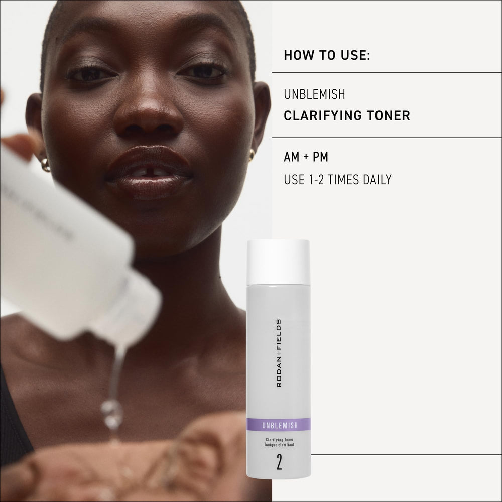 RODAN + FIELDS bottle in hand showing 4.2 fl oz size for everyday use
