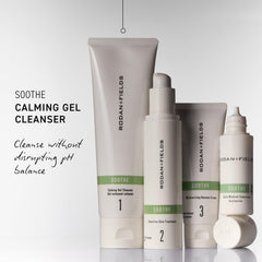 RODAN + FIELDS soothing gel texture close-up for hydrating feel