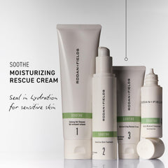 RODAN + FIELDS cream texture close-up showing smooth consistency for quick absorption
