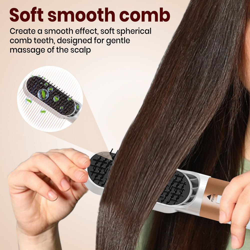Roll With Us Depot styler in use drying hair delivering speed and root lift benefit