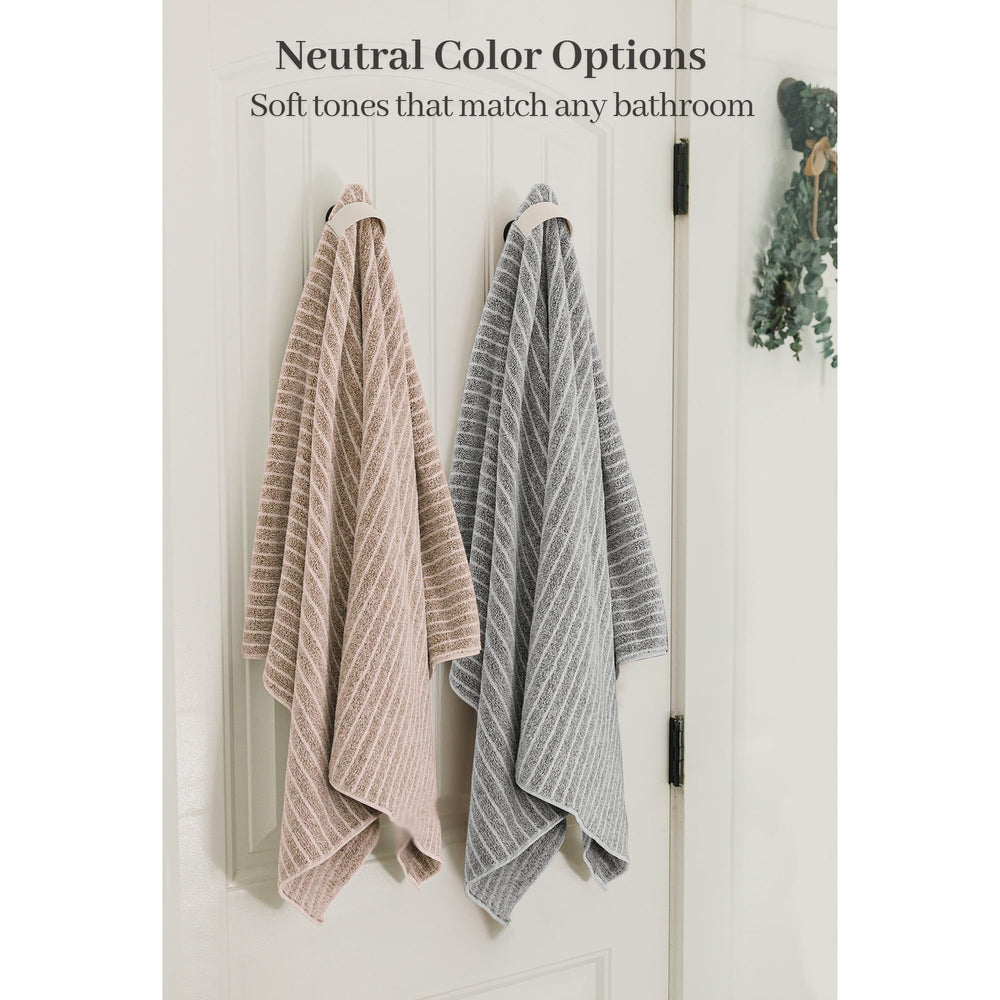 ROLSHOL close-up microfiber texture highlighting soft, absorbent fibers for gentle drying