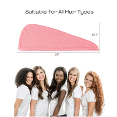 ROLSHOL close-up microfiber texture that absorbs water faster, gentle on hair