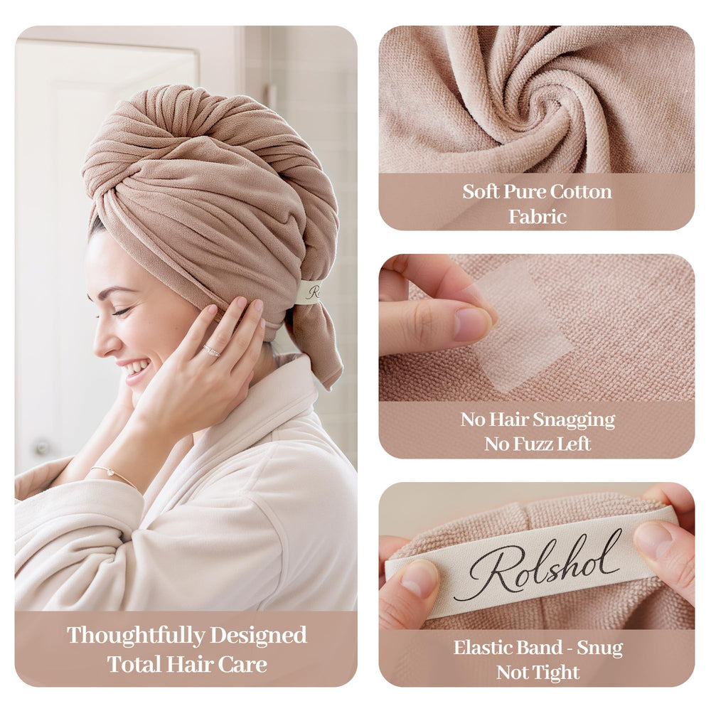ROLSHOL elastic loop and tuck detail, ensures secure comfortable hold