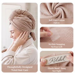 ROLSHOL elastic loop and tuck detail, ensures secure comfortable hold