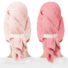 ROLSHOL front packaging showing two large microfiber towel wraps and benefits