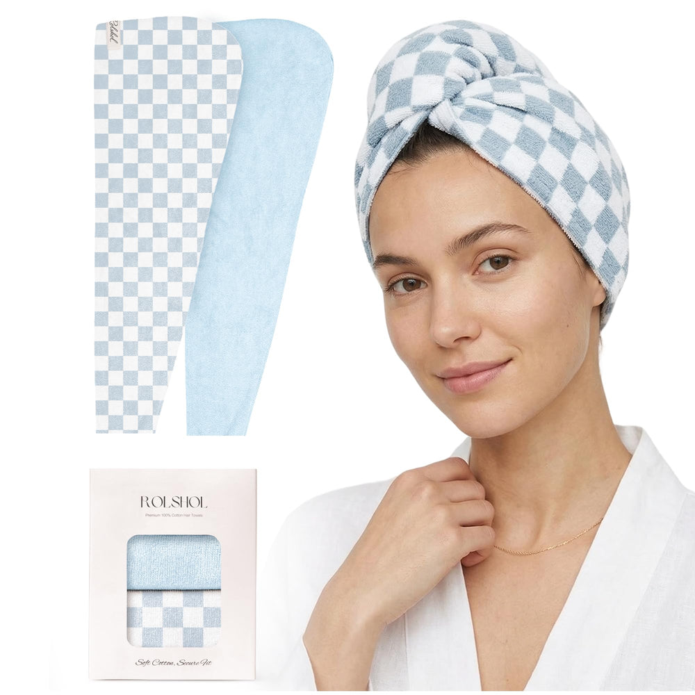 ROLSHOL two-pack front view showing playful prints and soft cotton