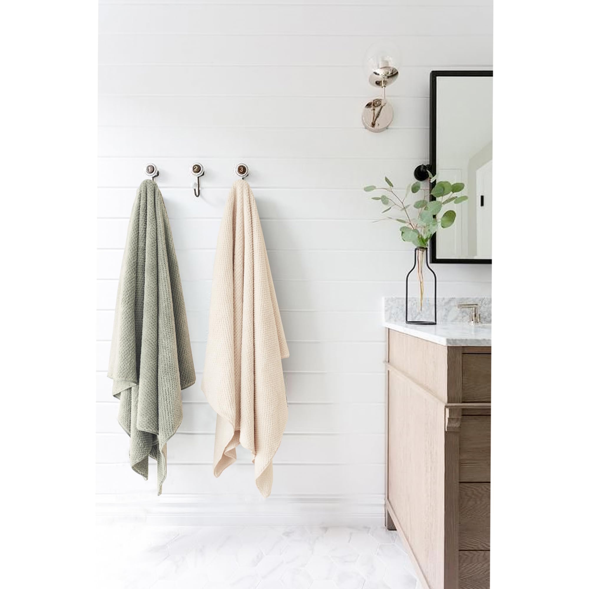 ROLSHOL towels folded in travel bag showing portability and quick-dry convenience