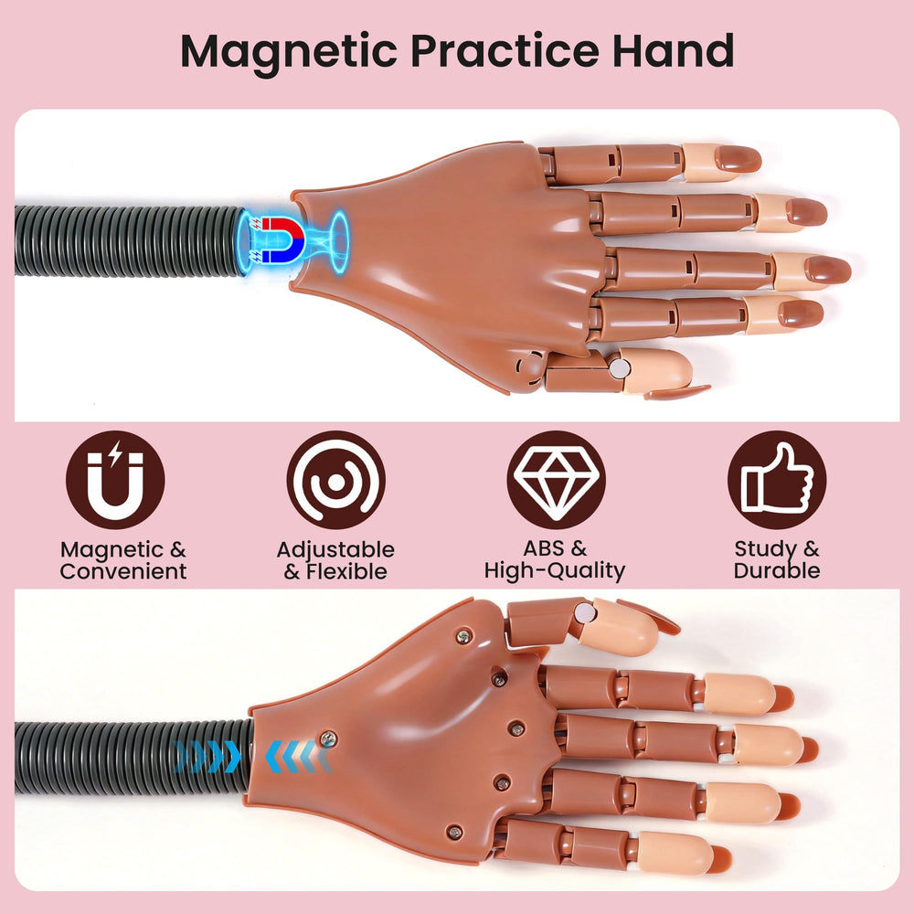 Rolybag French half-cover tips close-up to practice extension techniques