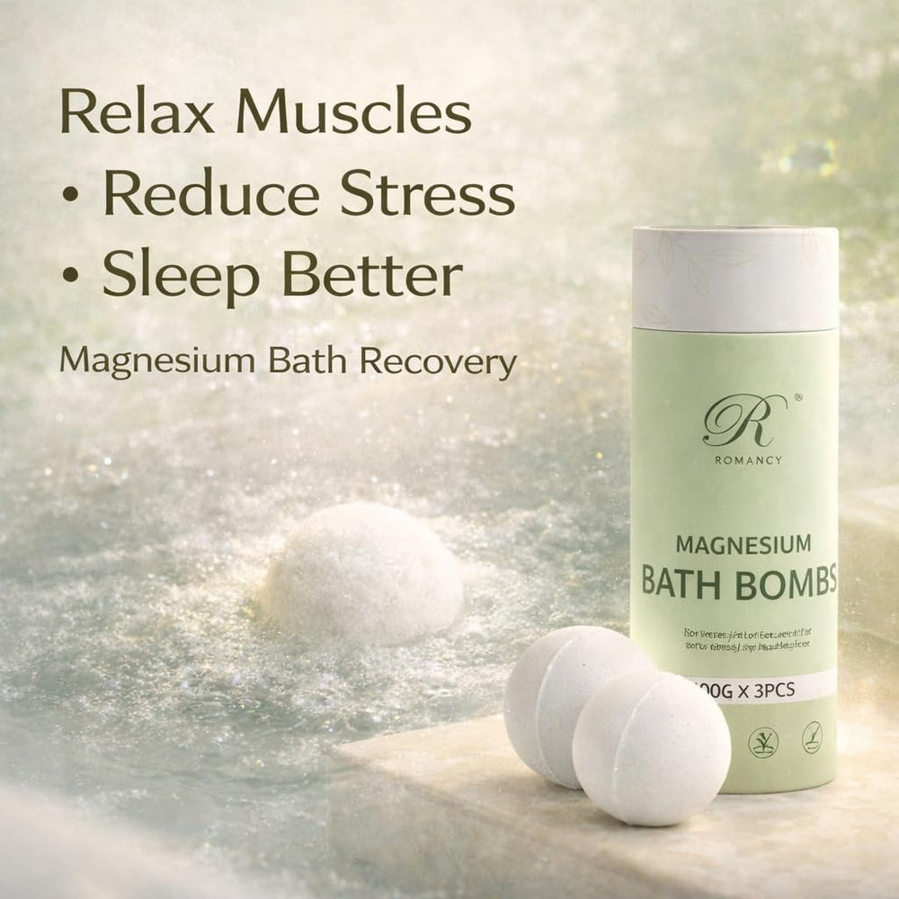 Romancy lifestyle bathroom scene showing calm soak and recovery atmosphere
