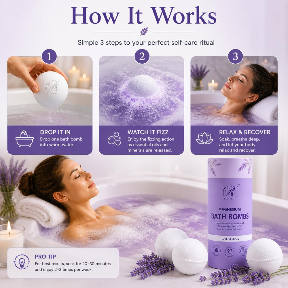 Romancy product label showing arnica and melatonin ingredients for evening use