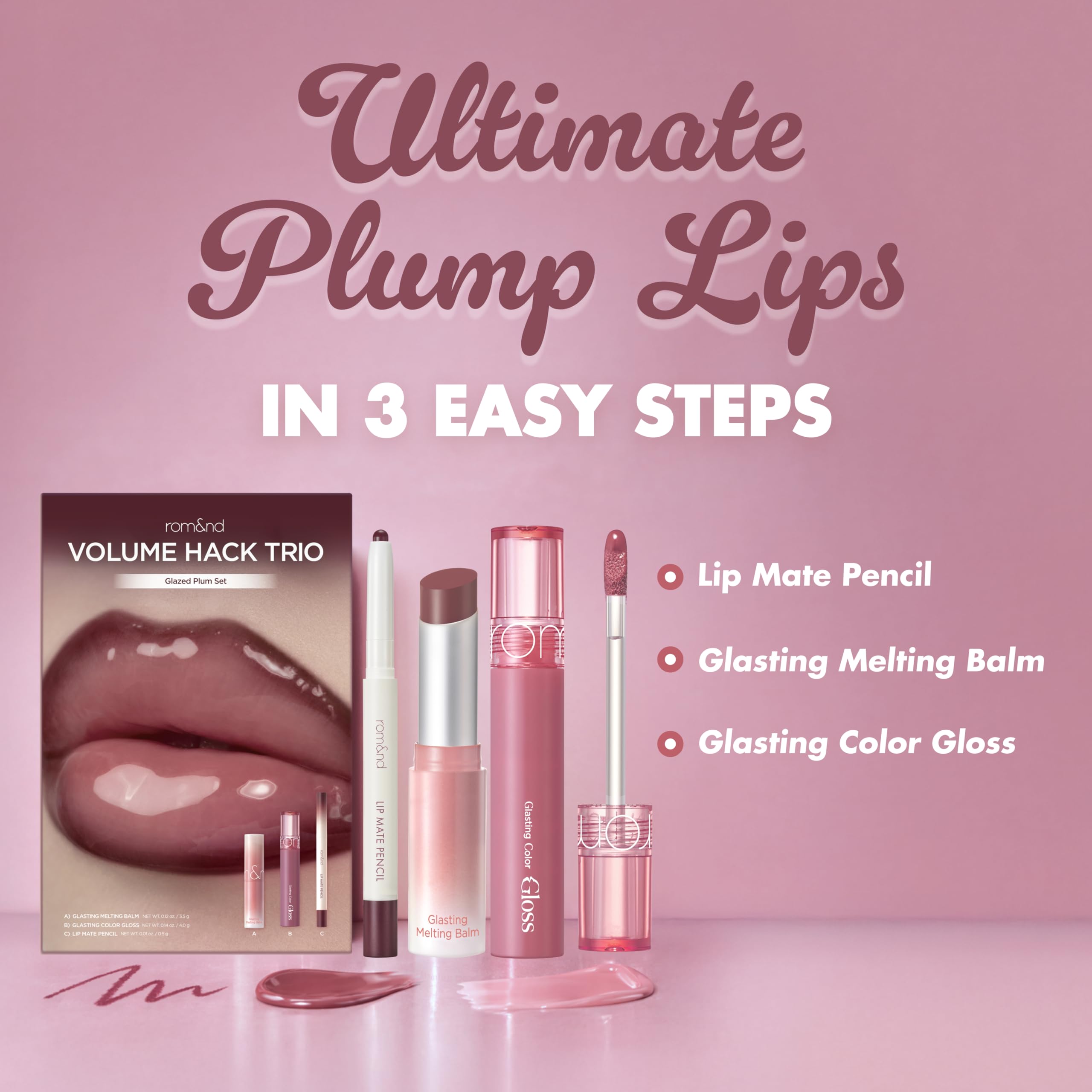 rom&nd Lip Mate Pencil close-up showing creamy tip for precise definition