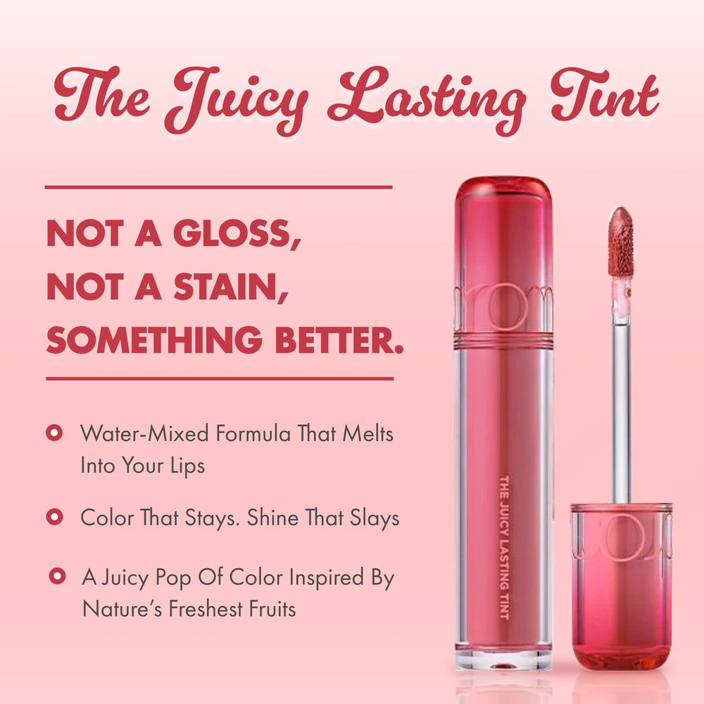 rom&nd wand applicator detail highlighting precise tip and smooth glide benefit